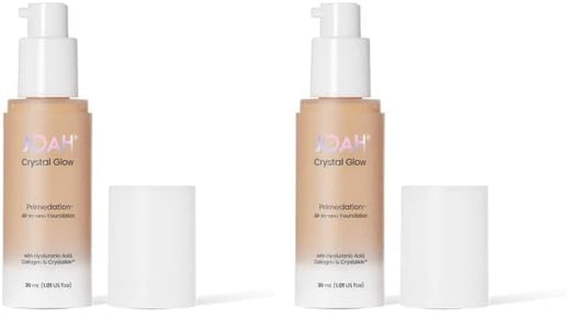 JOAH Primedation Liquid Foundation - Light Tan Warm (Pack of 2)-FemmiqueWomen