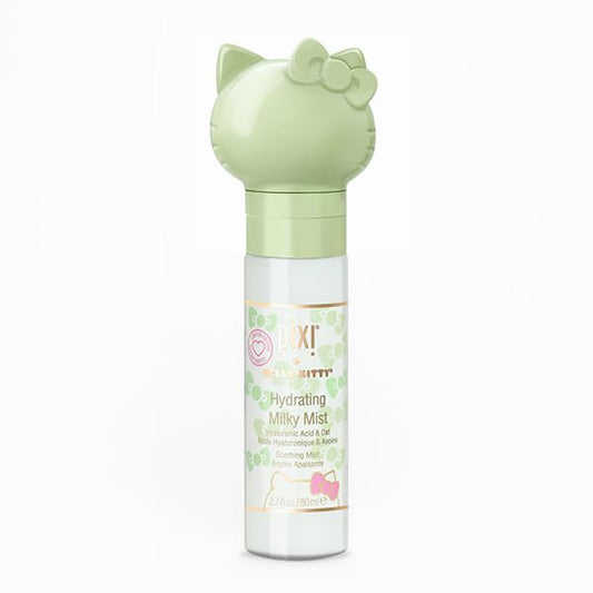 Pixi Beauty + Hello Kitty Milky Mist 2.70 Fl Oz | Hydrating Moisturizer for Dry Skin | Infused with Hyaluronic Acid-FemmiqueWomen