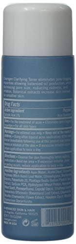 Clarifying Toner for Acne and Blemishes, Face Toner, Facial Toner, Skin Toner, Acne Toner, Toner Oily Skin, Salicylic Acid Toner, Astringent for Face, Toners, 4 Fl Oz-FemmiqueWomen