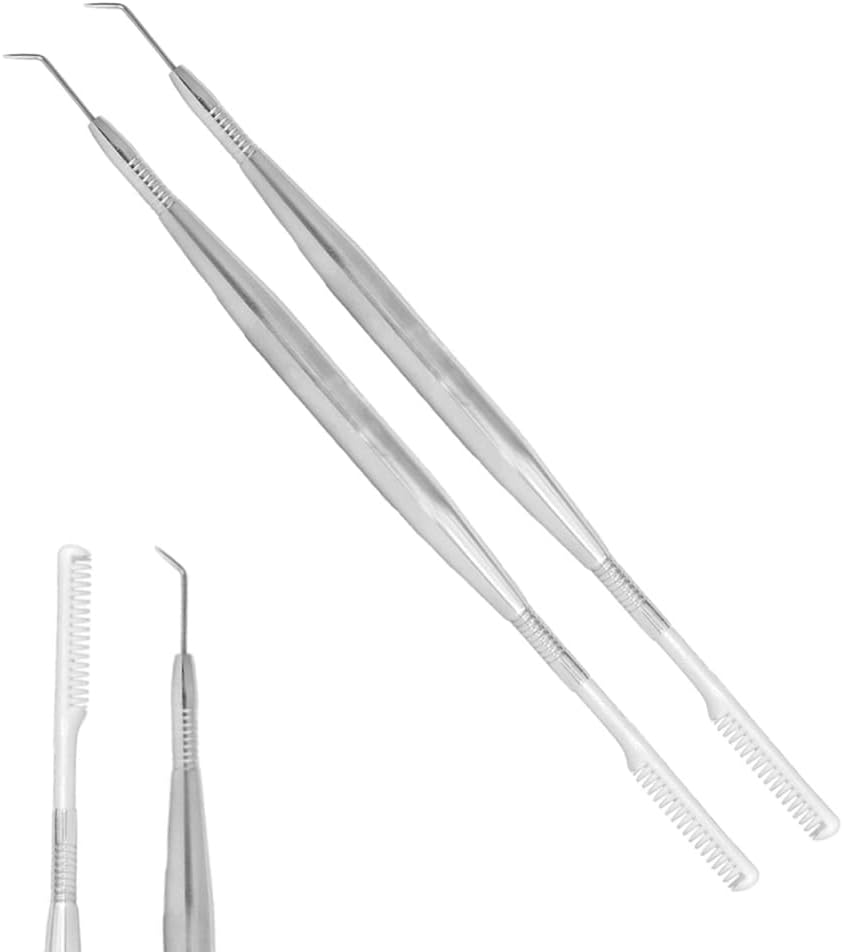 Lash Lift Tool Stainless Steel Lash Pick For Lash Lift Isolator Tool Eye Lash Lift Tools Kit Metal Lash Comb For Eyelash Accessories With Eyelashes Lifting Tools For Paint Eyelashes Lash Separation-FemmiqueWomen