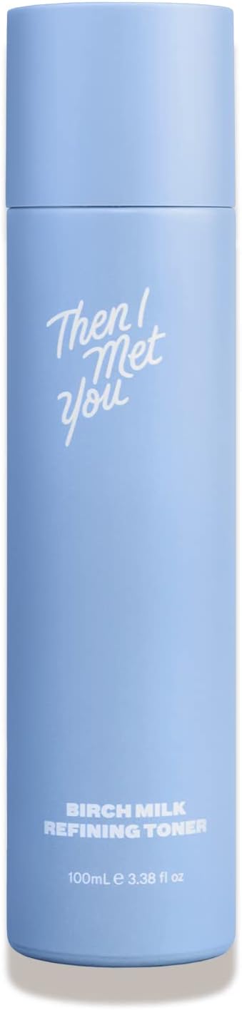 Then I Met You Birch Milk Refining Toner, Exfoliating & Hydrating Face Toner with Birch Juice, AHAs & PHAs, Vegan & Clean Skincare, 3.38 oz-FemmiqueWomen