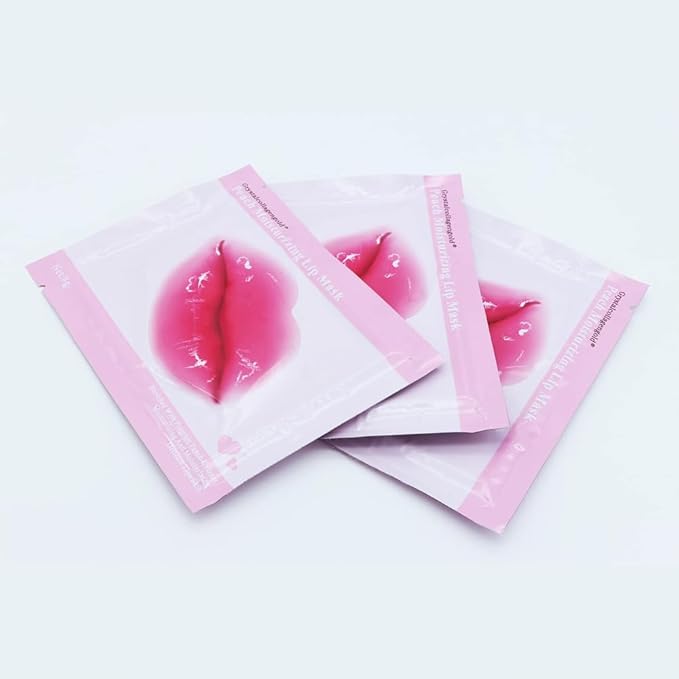 30 Pieces Gel Lip Mask Collagen Crystal Pink Lip Masks, Moisture Lip Care Mask For Anti-Ageing & Anti Chapped, Anti-Wrinkle, Firms Hydrates Lips Fade Lip Color, Make Your Lip Sexy & Plump Your Lips-FemmiqueWomen