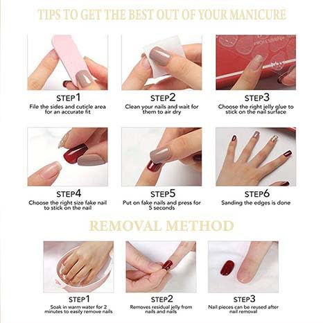 Long Coffin False Nails Gradient Press on Nails Daisy Nails Tips Acrylic Crystal Gem Design Fake Nails for Women and Girls 24Pcs