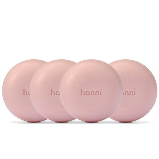 HANNI Cocoon Cleanse Serum with Shea Butter, Soap-Free Body Wash, Hydrating Cleanser with Eucalyptus, 3.7 oz (4 Pack)-FemmiqueWomen