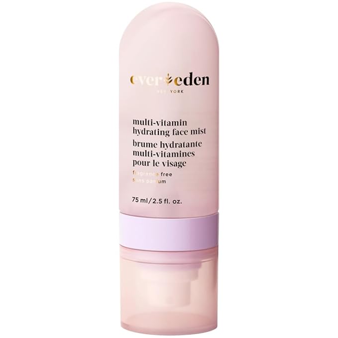 Evereden Kids Multi-Vitamin Hydrating Face Mist | Nourishing Face Spray, Preppy Skincare Essential for Ages 6+ | Clean Formula Safe for Sensitive Skin | Multi-Vitamin Complex, Peach & Mango Juice-FemmiqueWomen