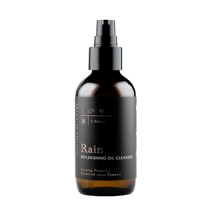 Rain Replenishing Oil Cleanser - Deeply Hydrating Oils - Wash, Clear, & Nourish your Face - Skincare for Women and Men (4 oz)-FemmiqueWomen