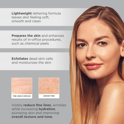 Glytone Mild Gel Cleanser - Exfoliating Face Wash for Normal to Combination Skin - With 4.7% Pure Glycolic Acid - Vegan & Fragrance-Free - 6.7 fl. oz.-FemmiqueWomen