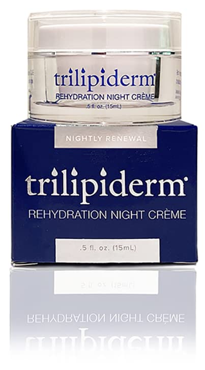 Trilipiderm Rehydration Night Crème .5oz Travel Size Night Rejuvenation with Anti-Aging Hyaluronic Acid and Retinol-FemmiqueWomen
