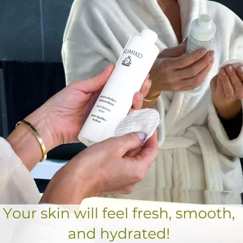 KUMIKO Ultimate Matcha Skin Care: Radiant Boost Face Toner Fresh Balance - Purifying & Refreshing Glow Essence - Hydrate, Balance, Replenish Skin - 7.84 oz - Soothe and Revitalize Your Skin-FemmiqueWomen