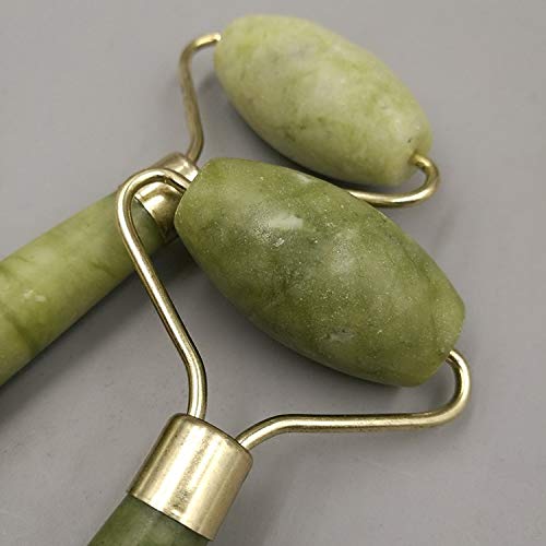 2 Pack Anti-Aging Anti Wrinkle Jade Roller Massager Face Neck Slimming Lymphatic Drainage SPA Tool-FemmiqueWomen