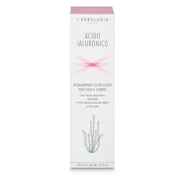 L’Erbolario Hyaluronic Acid Beauty Water Spray for Face and Body - Face Mist and Body Moisturizer Spray - Skin Toner - With Coconut Pulp - 5 oz-FemmiqueWomen