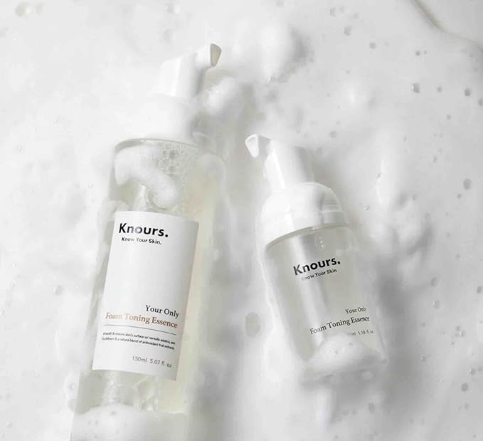 Knours. Soothing & Antioxidant Toner Essence, Rose Water Centella Asiatica Fruit Extracts Clean Beauty (150ml 5.0 fl. Oz.)-FemmiqueWomen