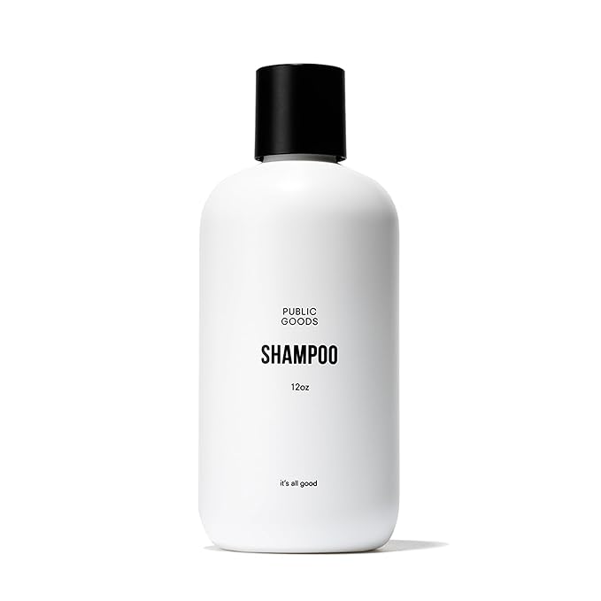 Public Goods Shampoo for Women & Men | Natural Gentle Shampoo to Cleanse & Nourish All Hair Types | Made with Organic Essential Oils | Sulfate & Paraben Free | Vegan | Made in Canada | 12 Fl Oz Bottle-FemmiqueWomen