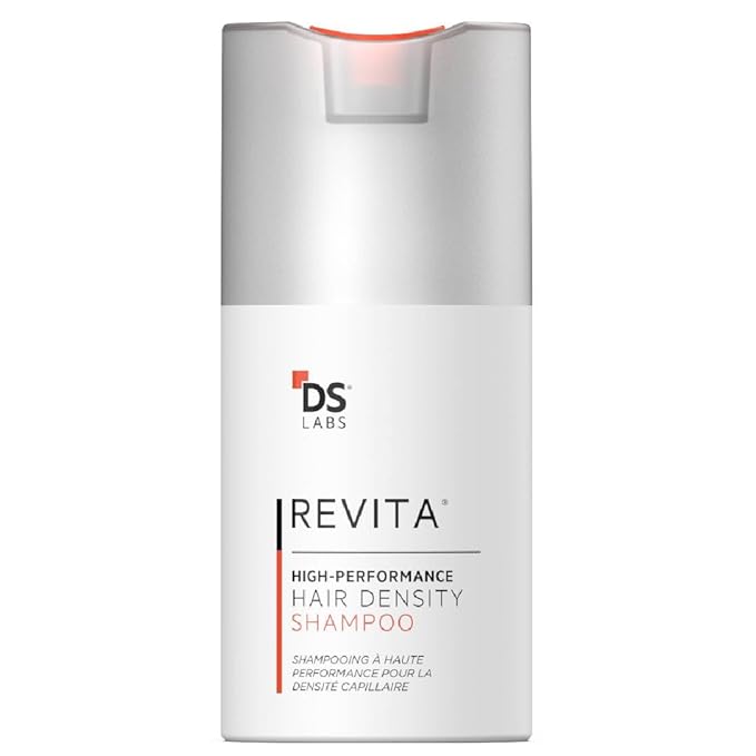 DS Labs Revita Shampoo Travel Size – High-Performance Hair Density Shampoo, Volumizing & Thickening, Fuller, Healthier-Looking Hair, Sulfate & Silicone Free, For Men & Women, 100mL-FemmiqueWomen