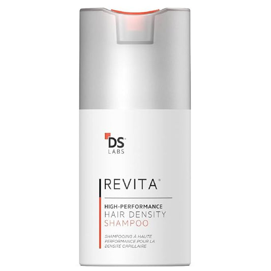 DS Labs Revita Shampoo Travel Size – High-Performance Hair Density Shampoo, Volumizing & Thickening, Fuller, Healthier-Looking Hair, Sulfate & Silicone Free, For Men & Women, 100mL-FemmiqueWomen
