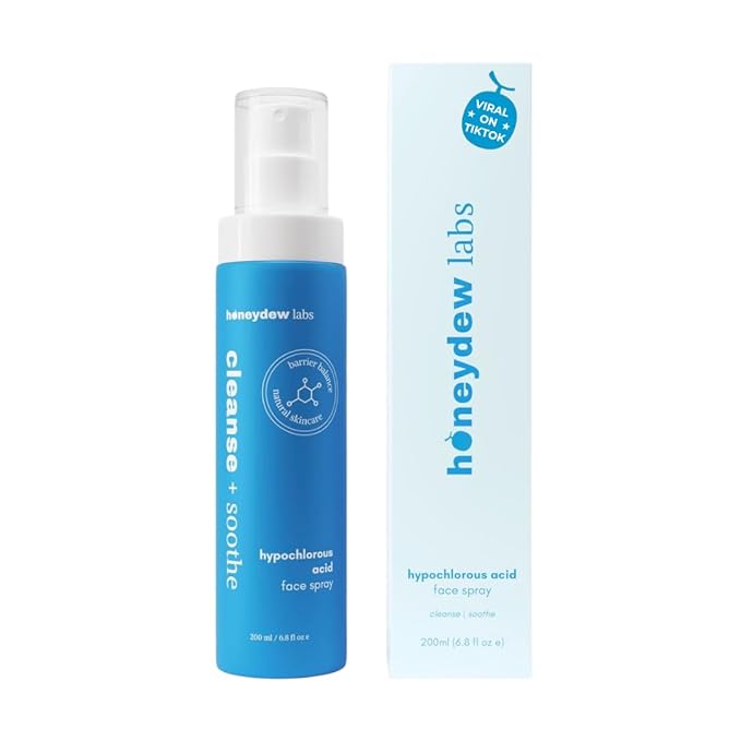 Hypochlorous Acid Spray – HOCl Face & Skin Mist for Acne, Eczema & Irritation – Multi-Purpose Skin Repair – Eyelid Cleanser, Post-Workout, Post-Procedure, Scalp & Sensitive Skin – 6.8 oz-FemmiqueWomen