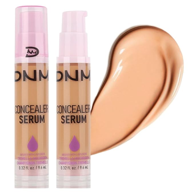 1 Pack Matte Oil Free Concealer Foundation Cream,Professional Make-up Base Facial Matte Full Coverage Liquid Tattoo Concealer Hide Foundation Primer Makeup.Long-Lasting-1 Fl.Oz (06 TAN)-FemmiqueWomen