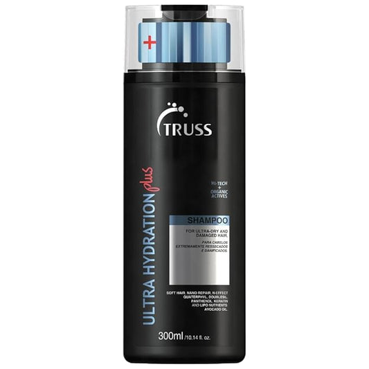 TRUSS Ultra Hydration PLUS Shampoo - For Color and Chemical Treated Hair - Restores Elasticity, Revitalizes, Adds Body & Shine to All Hair Types & Textures-FemmiqueWomen