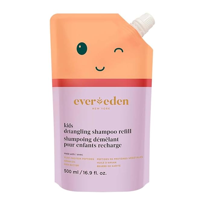 Evereden Kids Shampoo Refill, 16.9 fl oz | Detangling, Clean, Non-Toxic Ingredients | Gentle Kids Haircare-FemmiqueWomen