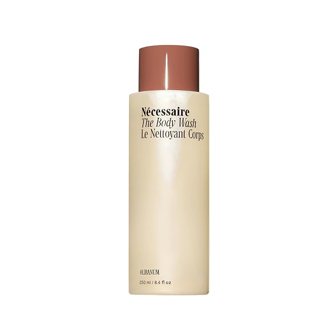 Nécessaire The Body Wash Olibanum. Natural Body Wash for Women + Men. Radiance Cleanse. Multi-Enzyme Gel Cleanser for Dull Skin. Notes of Vanilla, Fig Leaf, and Cassis Buds. 8.4 Fl Oz.-FemmiqueWomen