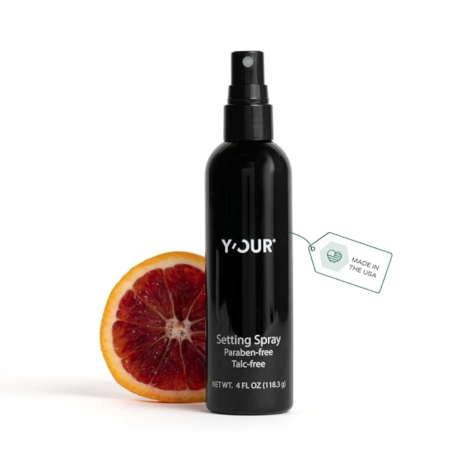 Y’OUR Silk Makeup Setting Spray: Lightweight Hydrating Face Mist; Long-Lasting, Blurring, Natural Finish. Infused with Vitamin E & Minerals, Paraben-Free. Made in USA. 4 fl. oz (118.3g)-FemmiqueWomen