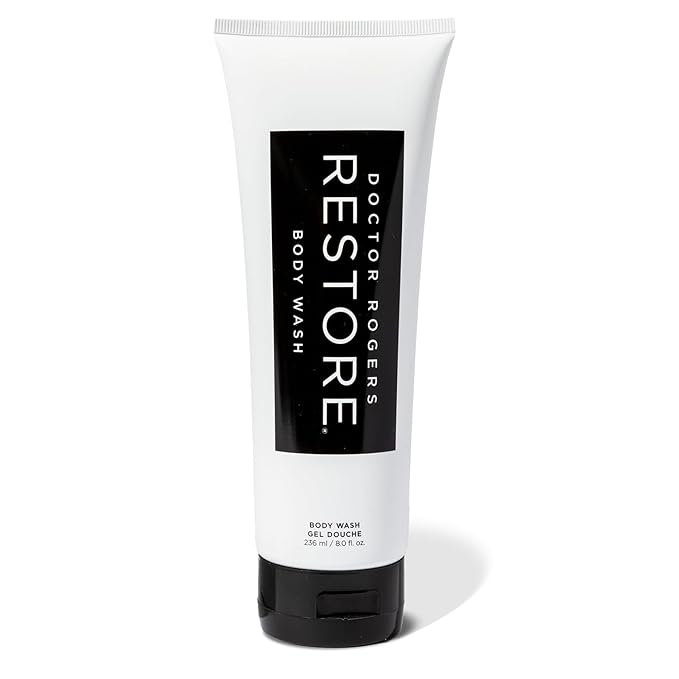 Doctor Rogers Hydrating Body Wash, Moisturizing Shower Cleanser, Dermatologist-Created Bath Soap For Women & Men, Cleanses & Repairs the Skin Barrier, Paraben & Sulfate-Free, 236 ml / 8 fl oz-FemmiqueWomen