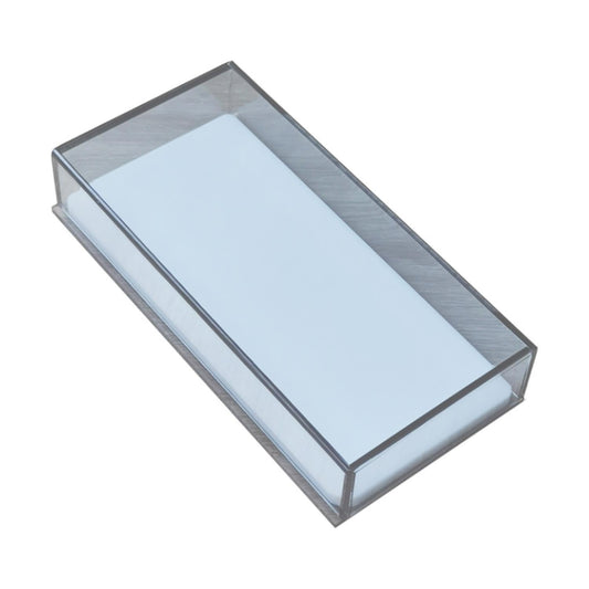 Eyelash Grafting Pallet with Cover, Dust-proof Acrylic Lash Tile holder, Eyelash Extensions Storage Gasket Pads (Grey)-FemmiqueWomen