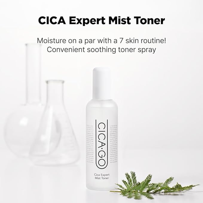 CICA Expert Mist Toner, Alcohol-Free Soothing Facial Mist for Sensitive Skin, Hydrating & Calming Korean Skin Care (5.07 fl.oz/150ml)-FemmiqueWomen