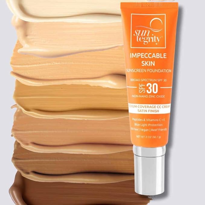 Suntegrity Impeccable Skin - Tinted Sunscreen, Broad Spectrum SPF 30 (Nude)-FemmiqueWomen