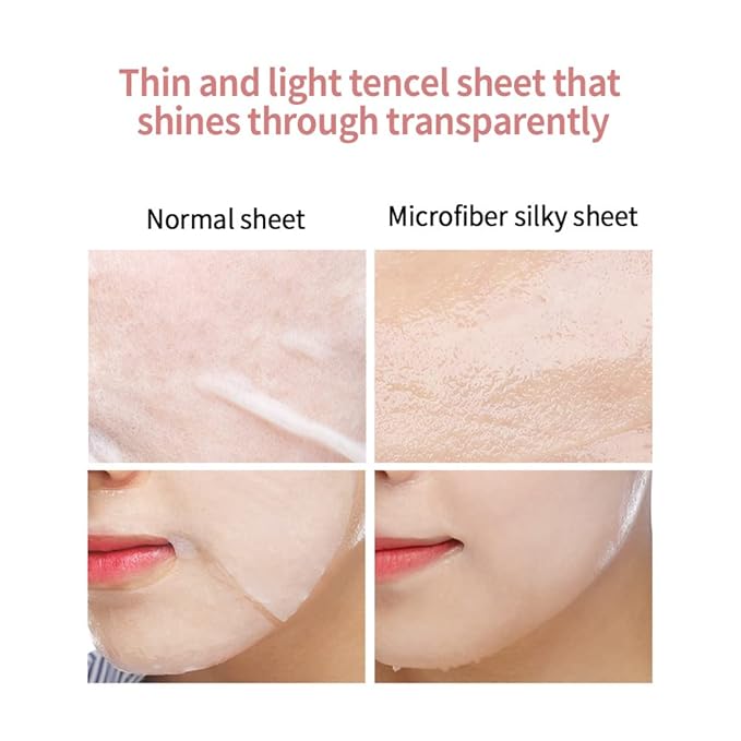 JMsolution Glow Luminous Flower Firming Mask | Rosewater & 4 Flower Extracts for Hydration, Firming & Radiance | 10 Sheets | Korean Skincare Sheet Mask for All Skin Types-FemmiqueWomen