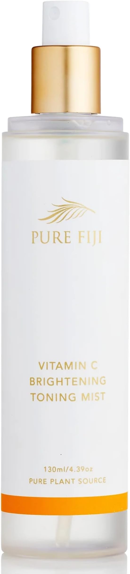 Pure Fiji Face Toner Mist with Vitamin C for Brightening & Refreshing Antioxidant Face Mist Hydrating Spray Helps Even Skin, Smooths Fine Lines and Wrinkles (4.4oz/130ml)-FemmiqueWomen