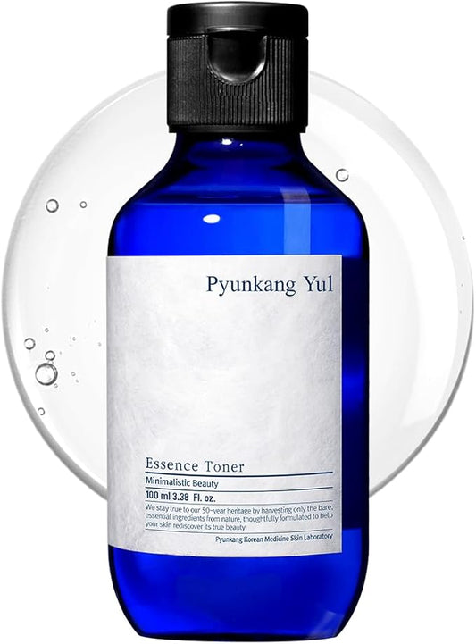 Pyunkang Yul PKY Essence Toner for Deep Hydration, Highly Concentrated Essence Facial Toner, Minimal Ingredients, Zero-Irritation, Korean Skincare, (3.38 Fl. Oz, 100ml)-FemmiqueWomen