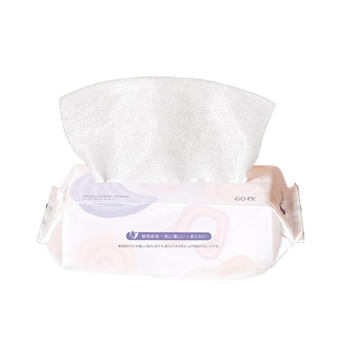 Disposable Face Towel XL Facial Wipes - Organic Vegan Biodegradable Face Towels,Ultra Soft Thick Wash Cloths for Adults and Baby, 100% Cotton Dry Wipes for Washing and Drying-FemmiqueWomen