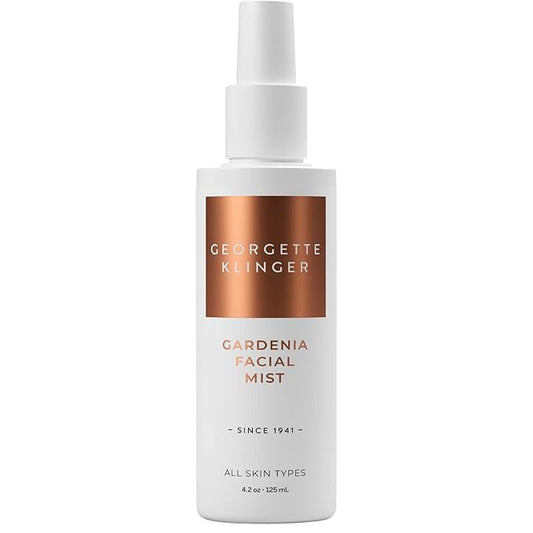 Georgette Klinger Gardenia Facial Mist - Collagen-Infused Face Spray, Long-Lasting Makeup, Hydration for Dewy and Smooth Skin, Anti Aging for All Skin Types- 4.2 oz-FemmiqueWomen