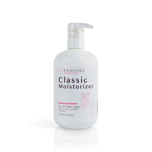 Hydrating Vegan Moisturizer with Vitamin E, Gotu Kola, and Pineapple – Age-Defying Face Cream for All Skin Types – Classic Moisturizer (16 oz)-FemmiqueWomen