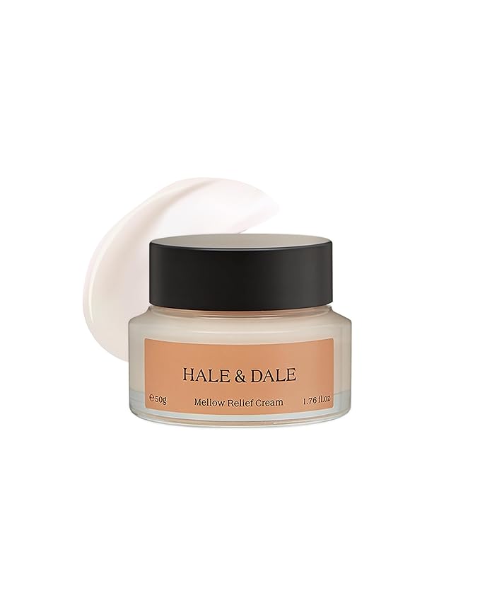 HALE&DALE Korean Moisturizer face Cream 1.76 oz, K-Beauty Moisturizer with Squalane, Shea Butter, Hydrating & Nourishing Cream with Dry and Aging Skin, Vegan, Silicone, Sulfate, and Paraben free-FemmiqueWomen