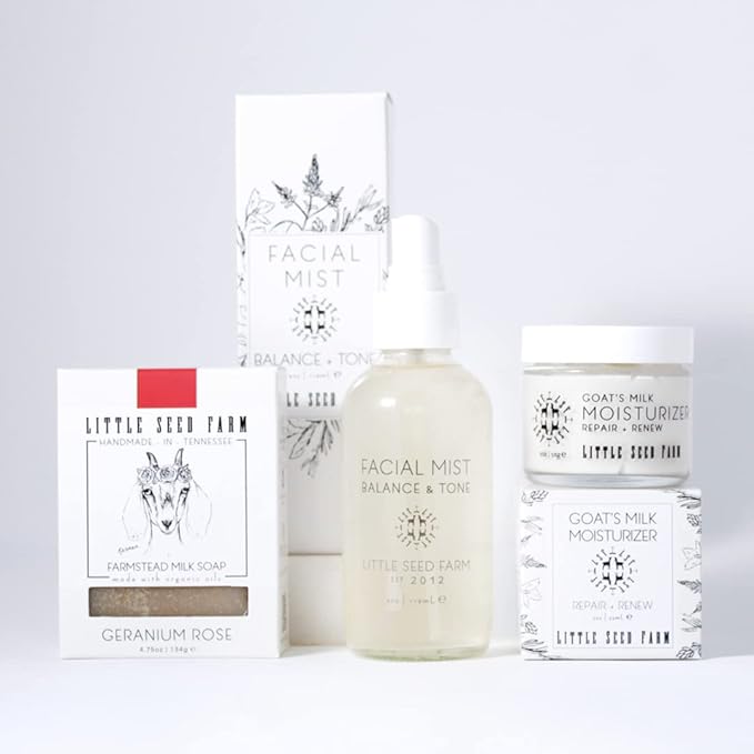 Little Seed Farm Balancing Facial Mist & Toner – Witch Hazel Toner & Pore Minimizer, Net Wt. 4 fl oz | 118ml-FemmiqueWomen