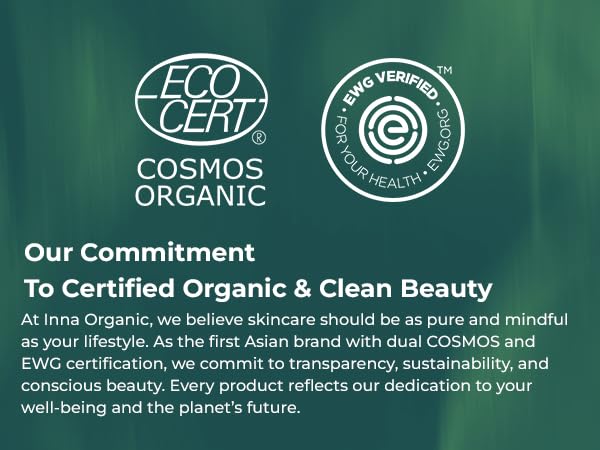 INNA ORGANIC Tinted Lip Serum, Moisturizing, Healing, Light Rosy color, 100% vegan, EWG & COSMOS Certified| Rose Geranium Essential Oils Infused Skincare | Luxury Clean Beauty-FemmiqueWomen