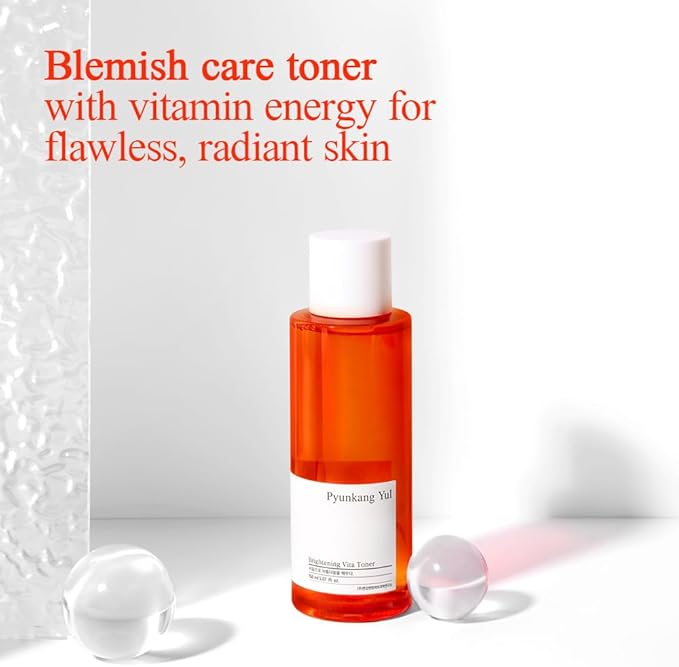 Pyunkang Yul PKY Radiance Vita Toner for Flawless and Radiant Skin, Blemish Care Toner with Vitamin C & Niacinamide, Zero Irritation, Korean Skincare (5.07 Fl. Oz, 150ml)-FemmiqueWomen