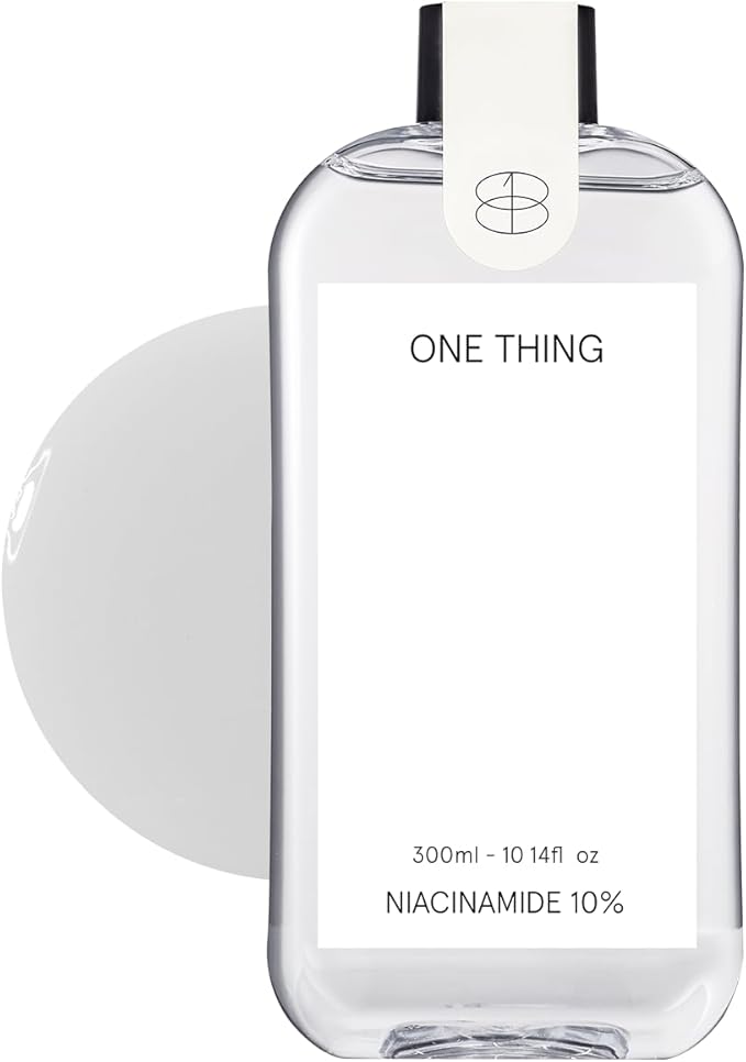 ONE THING Niacinamide 10% Toner 10.14 Fl Oz | Vitamin B3 Hydrating Revitalizing Soothing Facial Daily Essence Dull, Oily Skin | Discoloration, Redness, Acne Scars Relief, Uneven Tone | Korean SkinCare-FemmiqueWomen