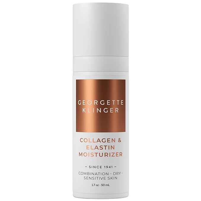 Georgette Klinger Collagen Elastin Moisturizer - Visibly Minimize Fine Lines And Wrinkles, Providing Hydration, Anti-Aging, Improves Tone, Tightness, and Elasticity - 1.7 oz-FemmiqueWomen