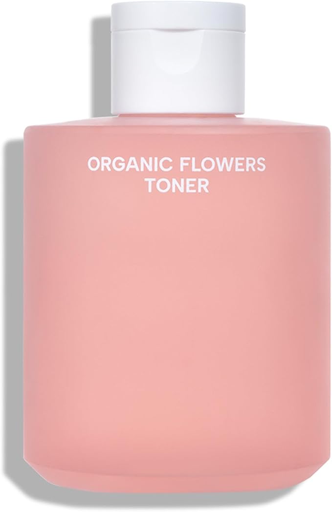 Whamisa Organic Fermented Flower Deep Rich Toner, 97.4% Organic, Facial Toner, Essence, Damask Rose Flower Oil, Waterless Formula, Postbiotics, Hydrating, Moisturizing (200ml)-FemmiqueWomen