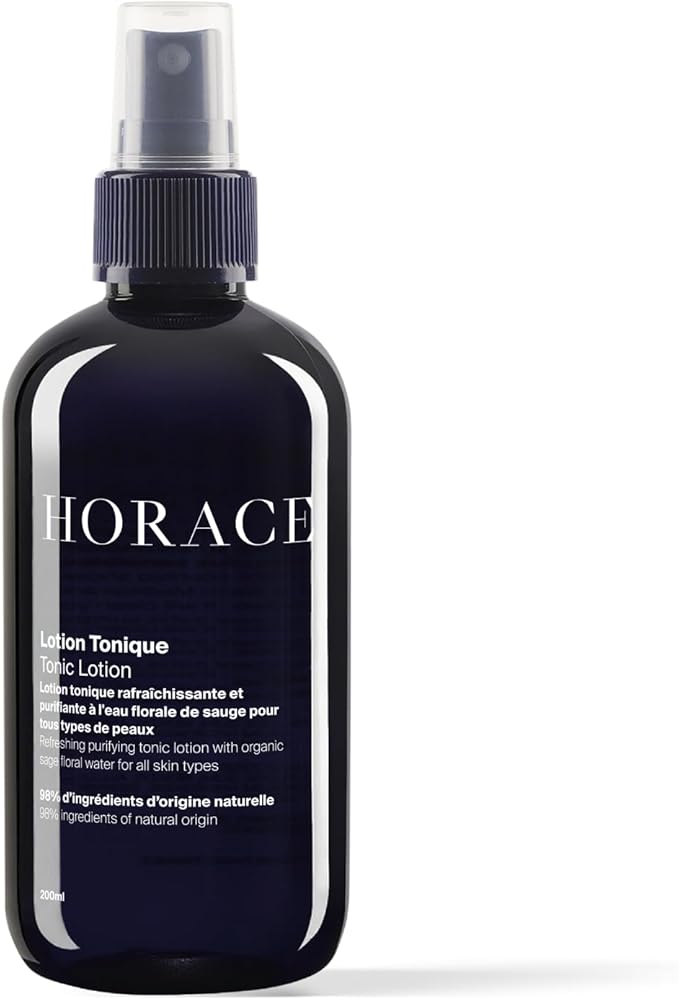 HORACE Tonic Lotion for Men - Toner Spray with Prebiotics - Gentle Skincare for All Skin Types - Fresh, Aromatic Scent, 6.7 fl.oz-FemmiqueWomen