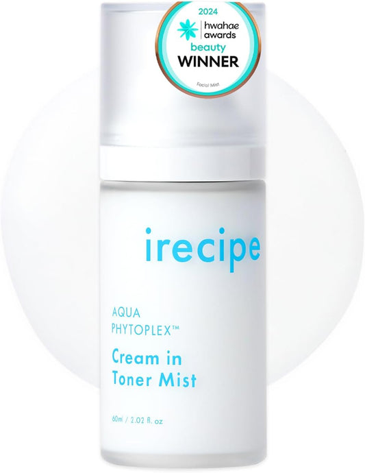 Aqua Phytoplex Cream in Toner Mist Long Lasting Deep Hydration, All-in-One Facial Mist for All Skin Type Unscented Clean Beauty, Vegan, Cruelty Free, Korean Skincare (60ml / 2.02 oz)-FemmiqueWomen