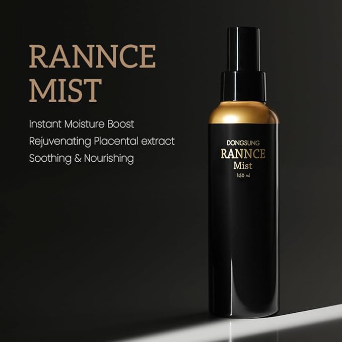 RANNCE Facial Mist, Face Mist with Okra Fruit Extract and Abelmoschus Manihot Flower Extract, Hydrates and Nourishes Skin, Day Care (Rannce, 5.07 fl oz)-FemmiqueWomen