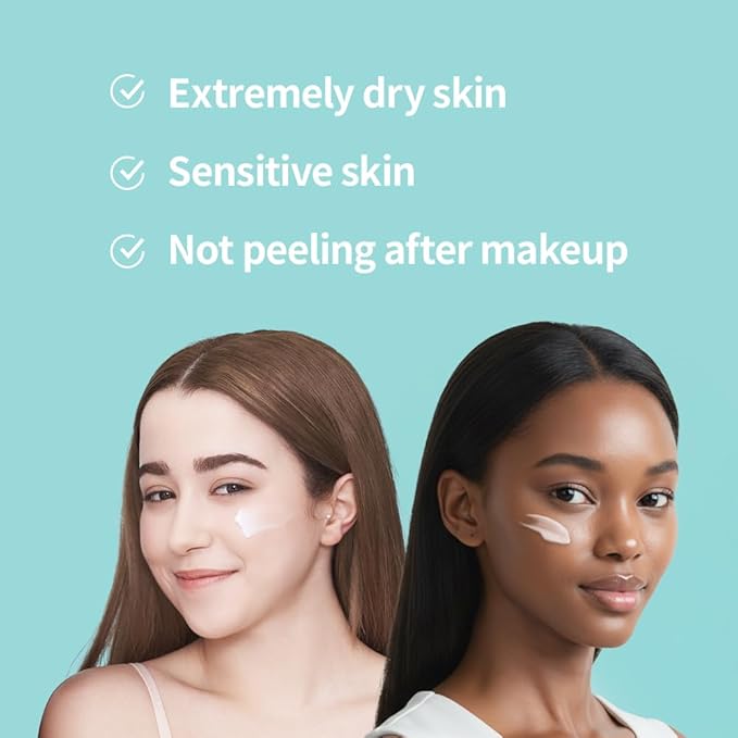 #OOTD Peptide Moisturizer Cream For Face, Dry Sensitive Skin Protection Barrier Cream For Aging Skin, Anti Aging, Hydrating, Peptide, Ceramide, Panthenol (1.69 FL.OZ)-FemmiqueWomen