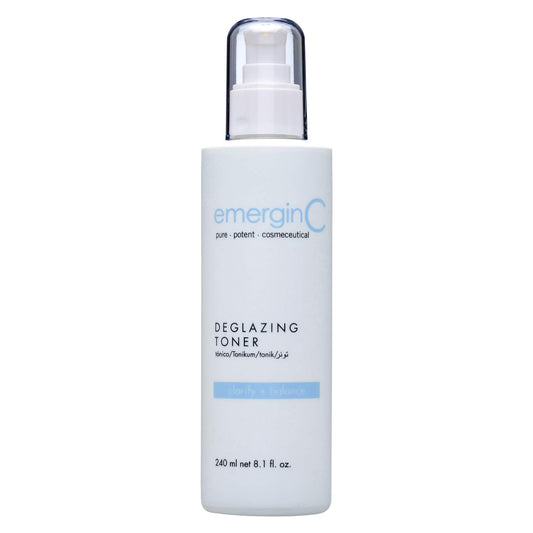 emerginC Deglazing Toner - Facial Toner with Eucalyptus + Peppermint for Oily, Combination + Blemish Prone Skin (8.1 oz, 240 ml)-FemmiqueWomen