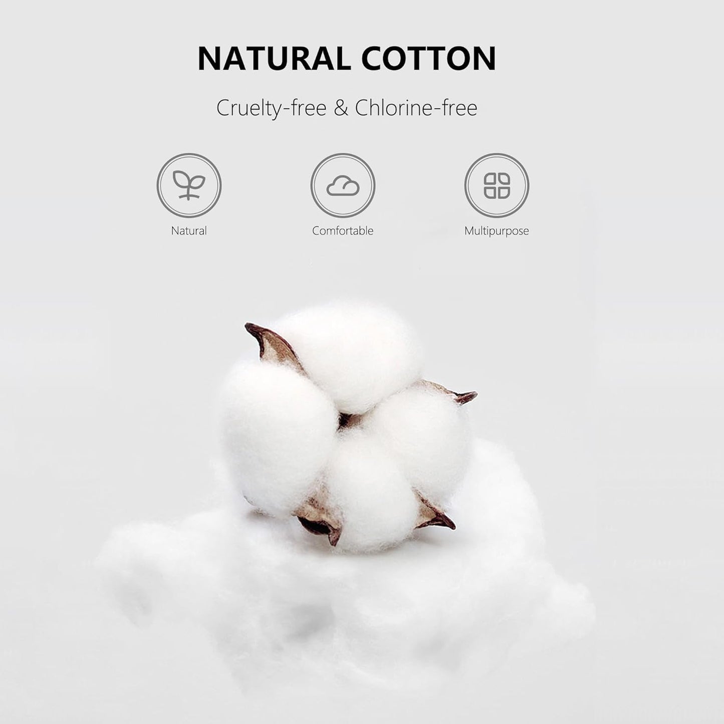 2000pcs Precision Tip Cotton Swabs for Makeup, Bamboo Sticks and Double Pointed-FemmiqueWomen