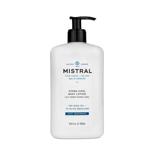 Mistral Men's Hydra-Cool Body Lotion, Cool Marine, 16.9 Fl Oz-FemmiqueWomen