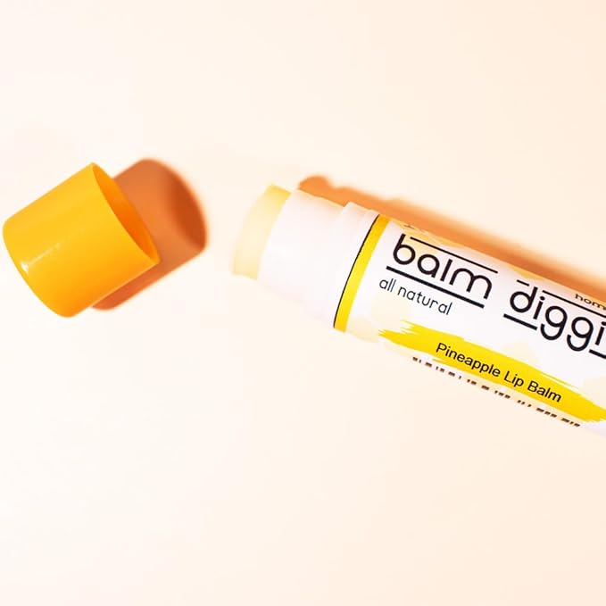 It's The Balm Diggity 2-pack Pineapple Beeswax, All-Natural, Moisturizing, and Nourishing Lip Balm Made With Just 5 Ingredients-FemmiqueWomen